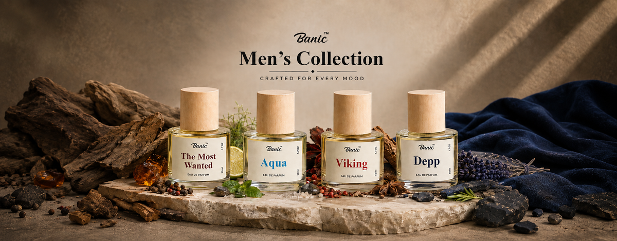 House of Banic men's fragrance collection